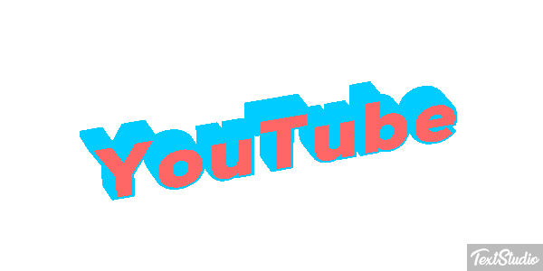 YouTube Effet de texte