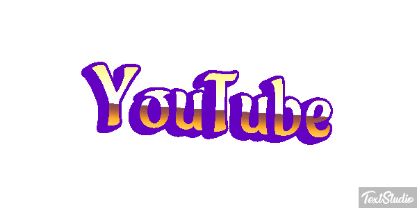 YouTube Effet de texte
