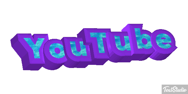 YouTube Effet de texte
