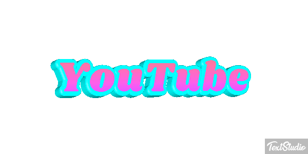 YouTube Effet de texte