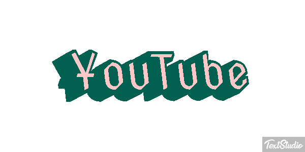 YouTube Effet de texte