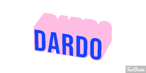 Dardo Efecto de texto