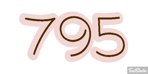 795 テキスト効果