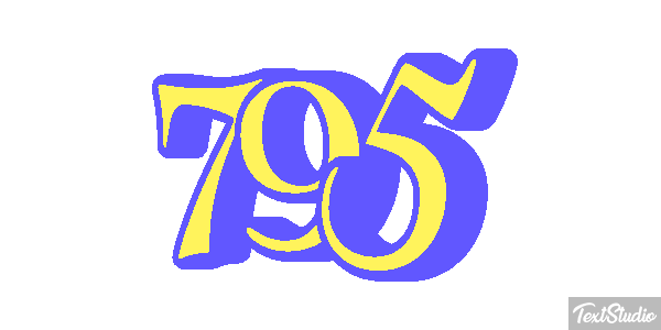 795 テキスト効果