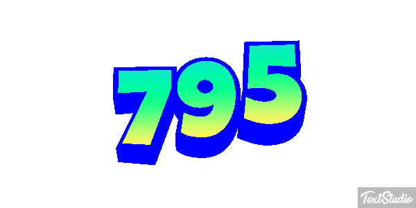 795 テキスト効果