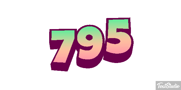795 テキスト効果