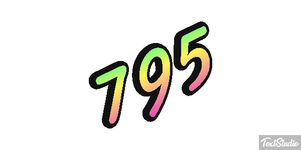 795 テキスト効果
