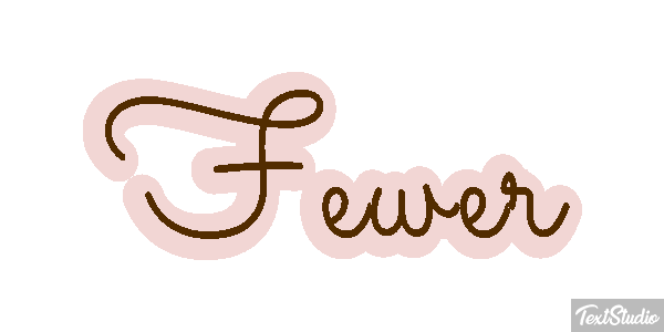 Fewer Text effect
