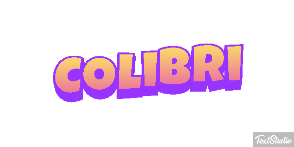 Colibrí Effet de texte