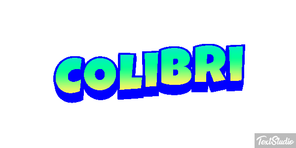 Colibrí Effet de texte