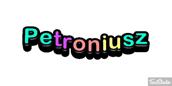 Petroniusz Effet de texte
