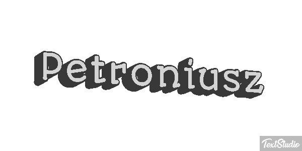 Petroniusz Effet de texte