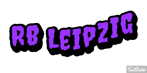 Rb Leipzig Text effect
