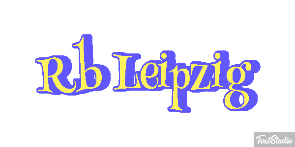 Rb Leipzig Text effect