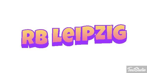 Rb Leipzig Text effect