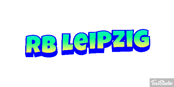Rb Leipzig Text effect