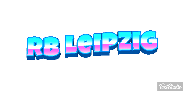 Rb Leipzig Text effect