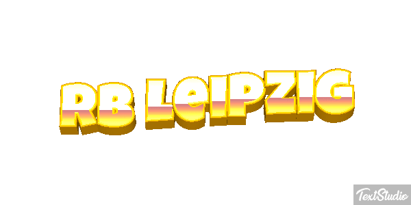 Rb Leipzig Text effect