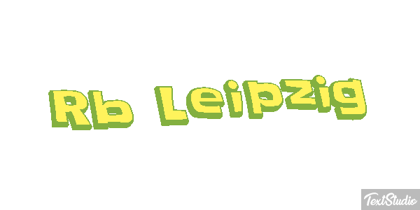 Rb Leipzig Text effect