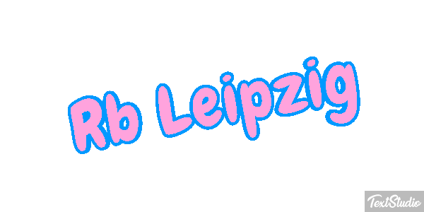 Rb Leipzig Text effect