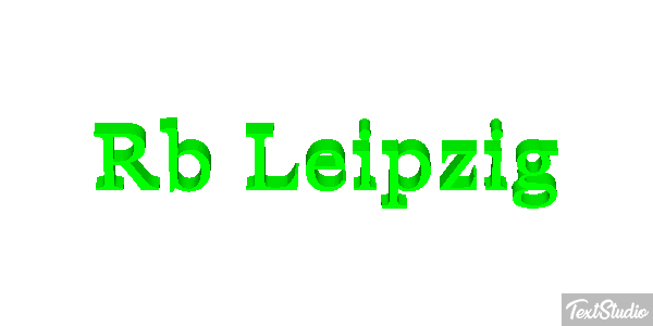 Rb Leipzig Text effect