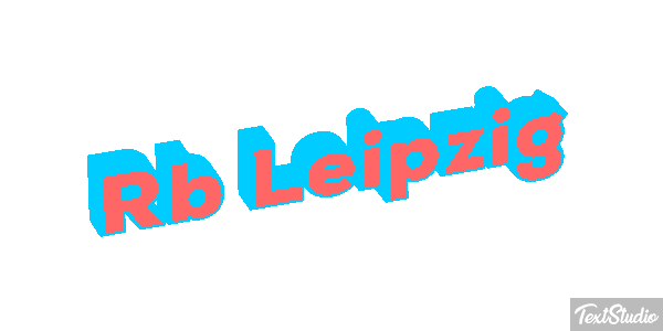 Rb Leipzig Text effect
