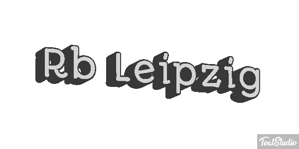 Rb Leipzig Text effect