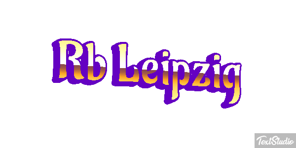 Rb Leipzig Text effect