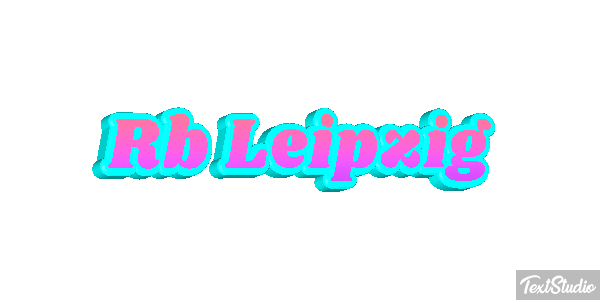 Rb Leipzig Text effect