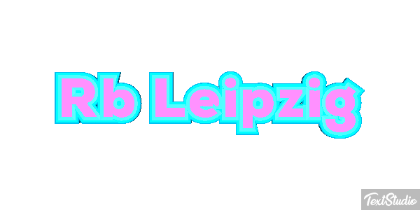 Rb Leipzig Text effect