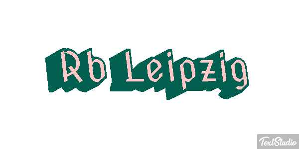 Rb Leipzig Text effect
