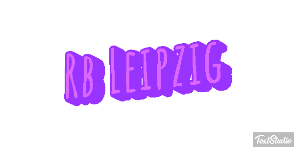 Rb Leipzig Text effect
