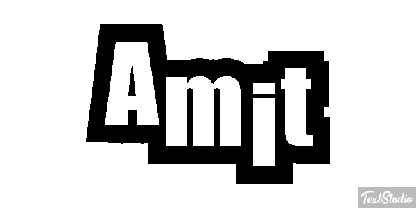 Amit Text effect