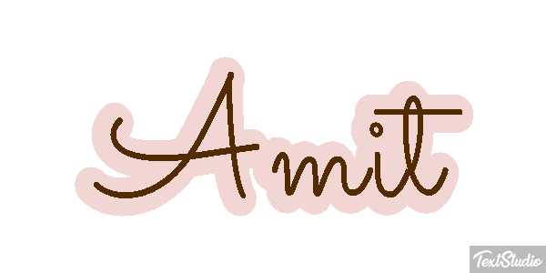 Amit Text effect