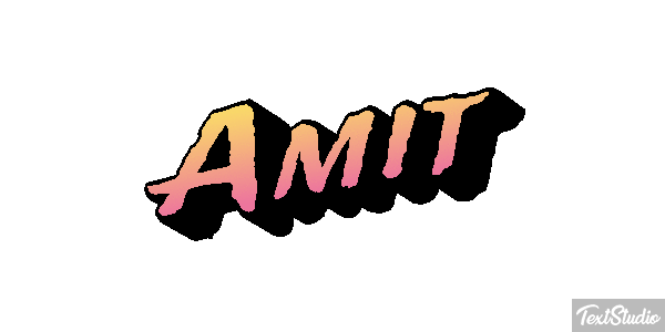 Amit Text effect