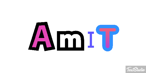 Amit Text effect