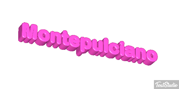 Montepulciano Texteffekt