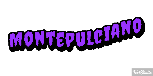 Montepulciano Texteffekt