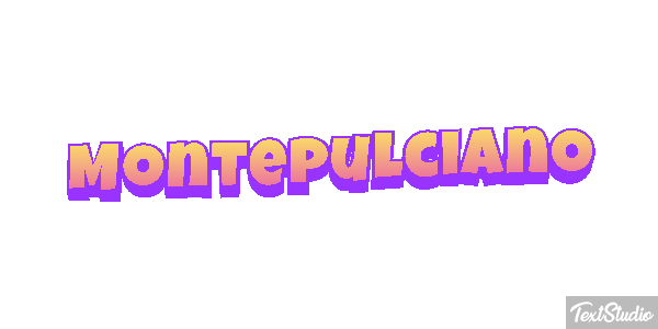 Montepulciano Texteffekt