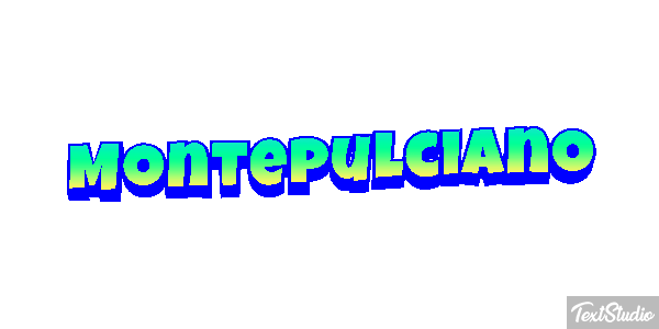 Montepulciano Texteffekt