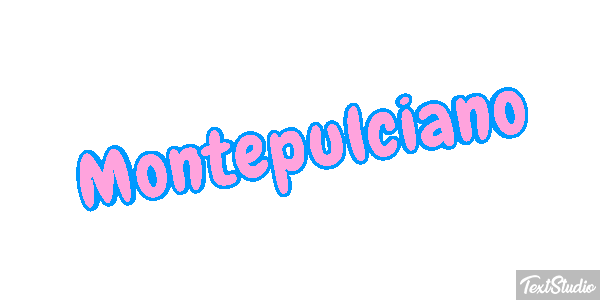 Montepulciano Texteffekt