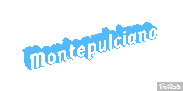 Montepulciano Texteffekt