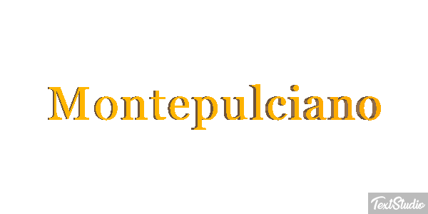 Montepulciano Texteffekt