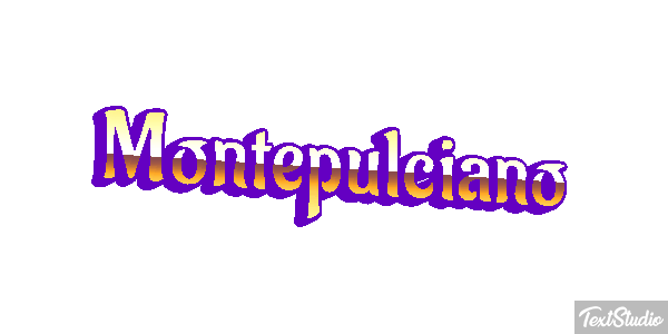 Montepulciano Texteffekt