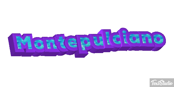 Montepulciano Texteffekt