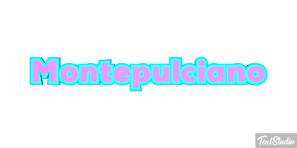 Montepulciano Texteffekt