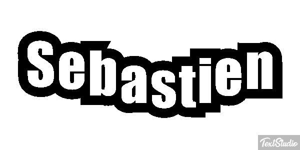 Sébastien Effet de texte