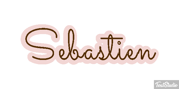 Sébastien Effet de texte