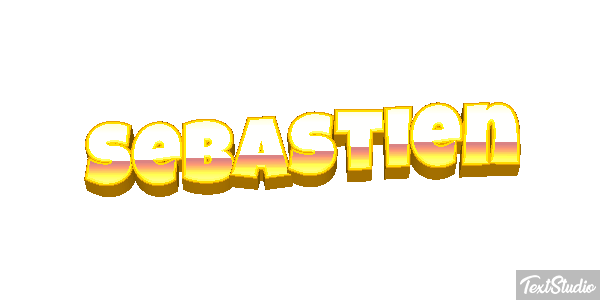Sébastien Effet de texte