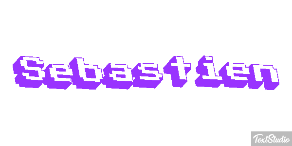 Sébastien Effet de texte